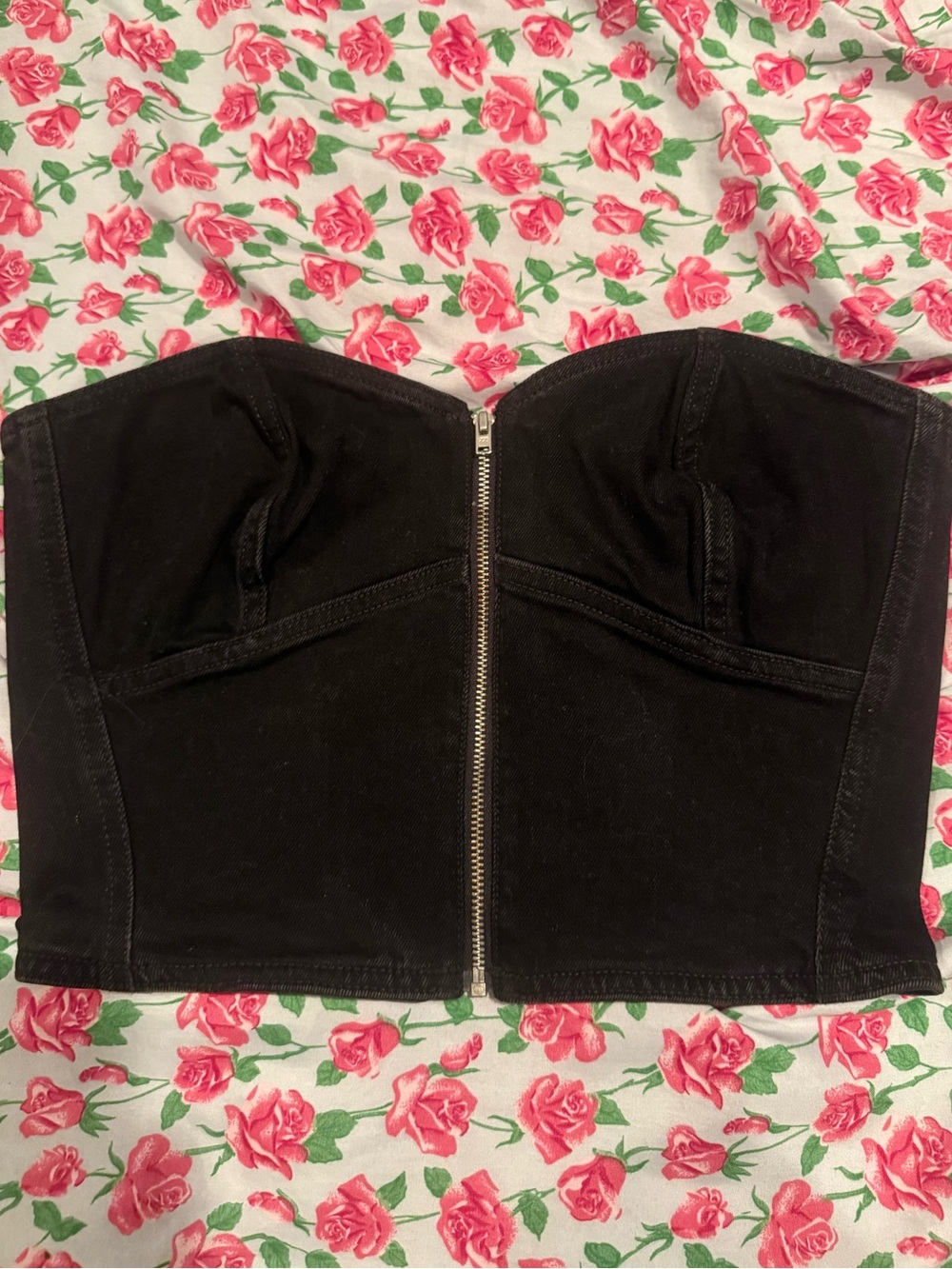 Weekday Denim bustier